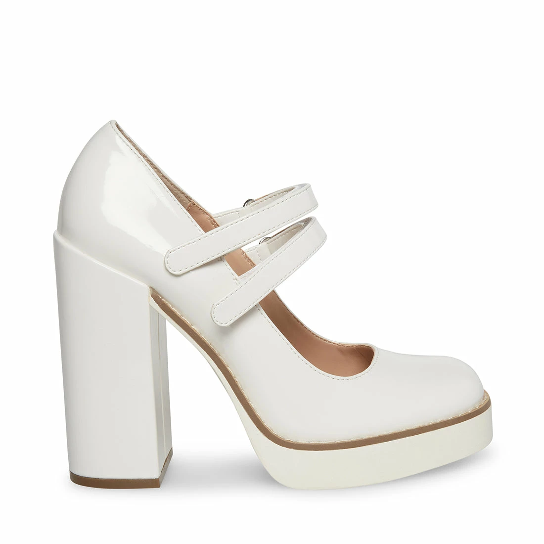Brand new ⌛ Coupon ❤️ SteveMadden TWICE WHITE PATENT ⌛ ❤️ 14 Brand new ⌛ Coupon ❤️ SteveMadden TWICE WHITE PATENT ⌛ ❤️ - Image 12