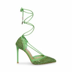 Best deal 🧨 Hot Sale 🔥 SteveMadden VANITY GREEN ⭐ 🛒 -Steve Madden Shoes For Women Shop STEVEMADDEN SHOES VITTO GREEN SIDE 2