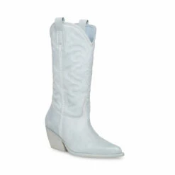 Top 10 😉 Discount 🎉 SteveMadden WEST BABY BLUE LEATHER ✔️ ⌛ -Steve Madden Shoes For Women Shop STEVEMADDEN SHOES WEST BABY BLUE