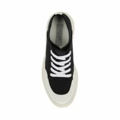 Top 10 😀 Flash Sale 🧨 SteveMadden AVAH BLACK CANVAS ✨ 🛒 -Steve Madden Shoes For Women Shop STEVEN AVAHBLACK03 30 215870